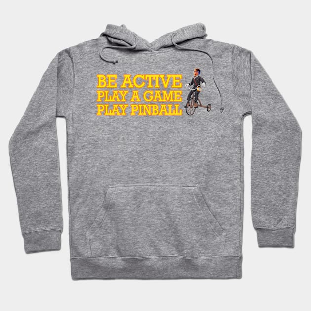 Be Active 1 Hoodie by Uwantmytees